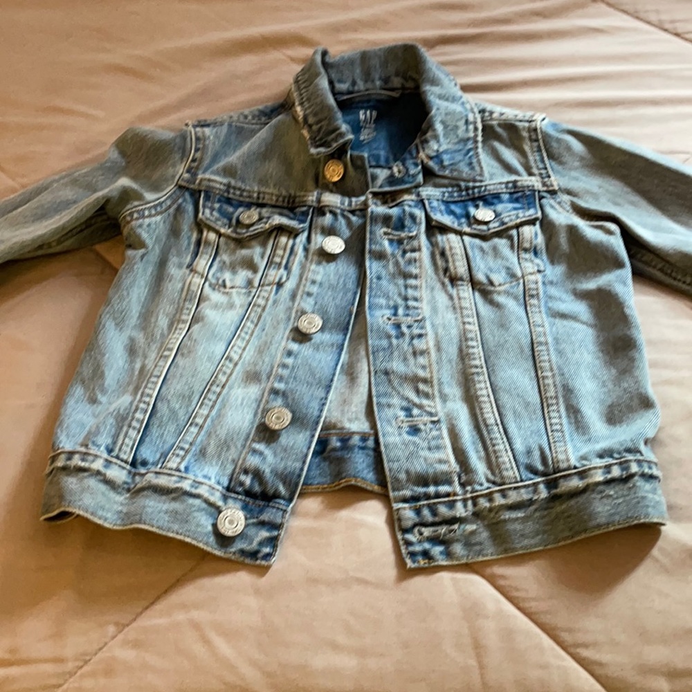 GAP KIDS Light Wash Jacket